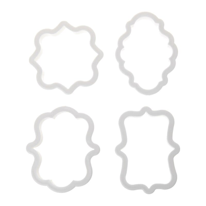 Set Cortadores Vintage Plásticos 4 Piezas 0