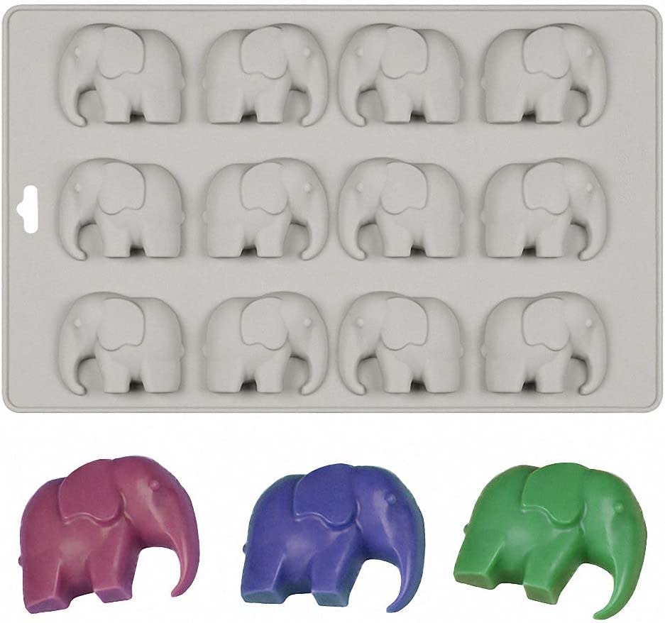 Molde Elefantes Silicona 0