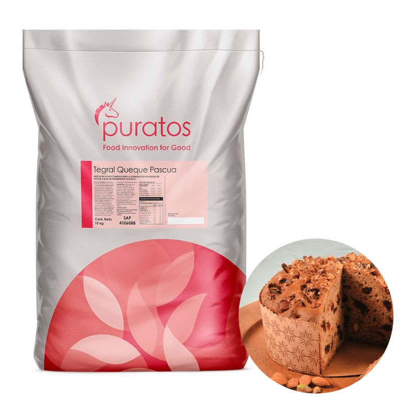 Tegral Queque Pascua (Pan de Pascua) Puratos 10 Kg. 0