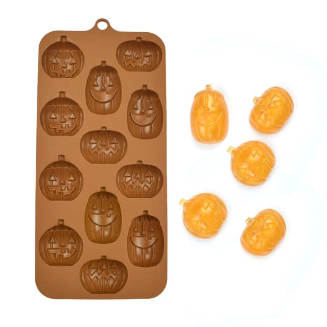 Molde Chocolate Silicona Calabazas N°2 0