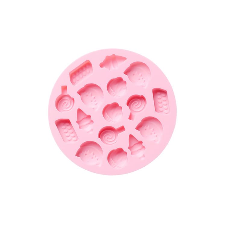 Molde Silicona Candy Redondo 0
