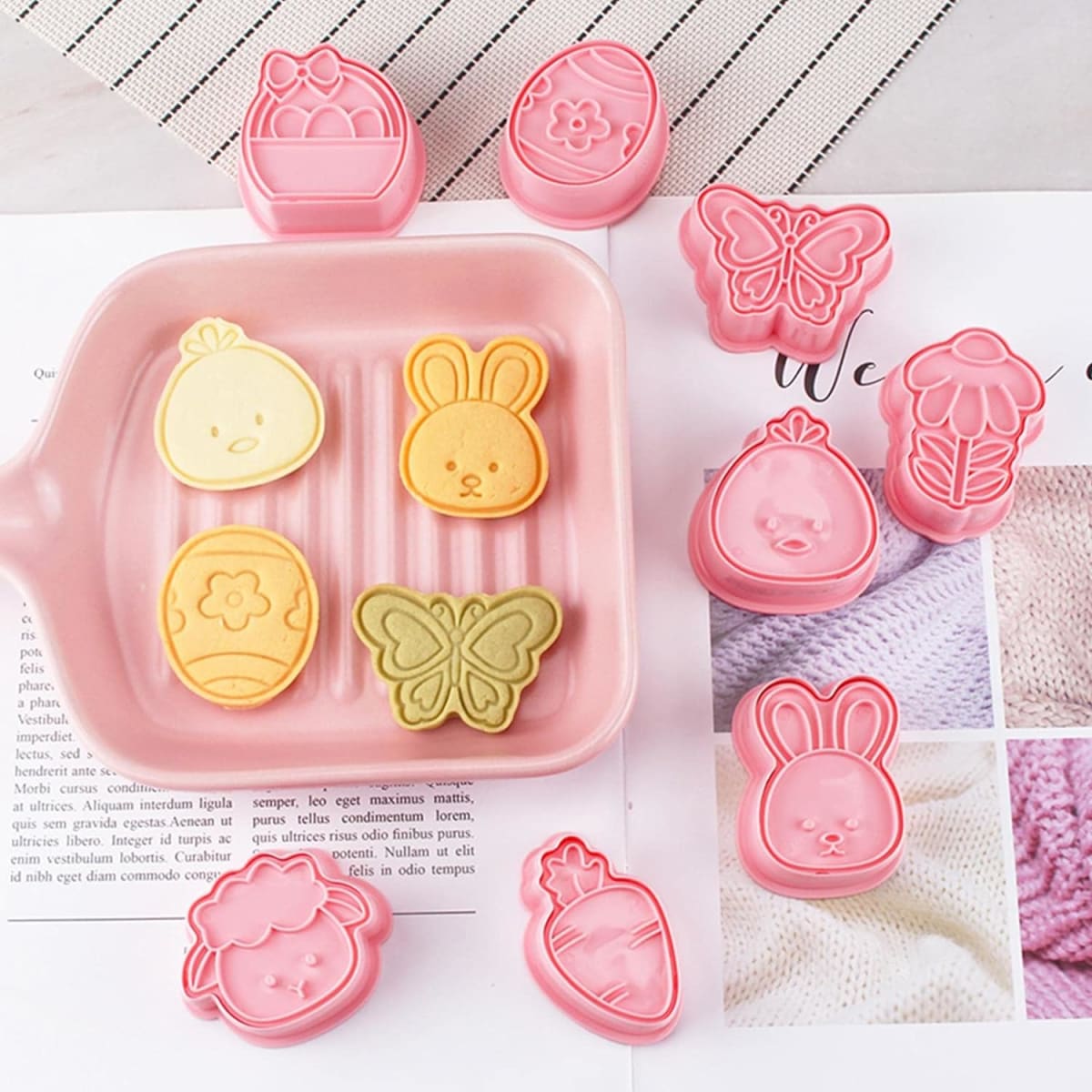 Set Cortador Marcador Pascua N°8 8 Diseños6