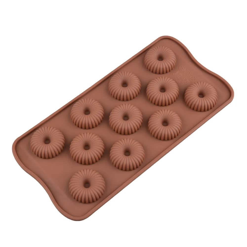 Molde Chocolate Mini Donuts N°2 Silicona 0