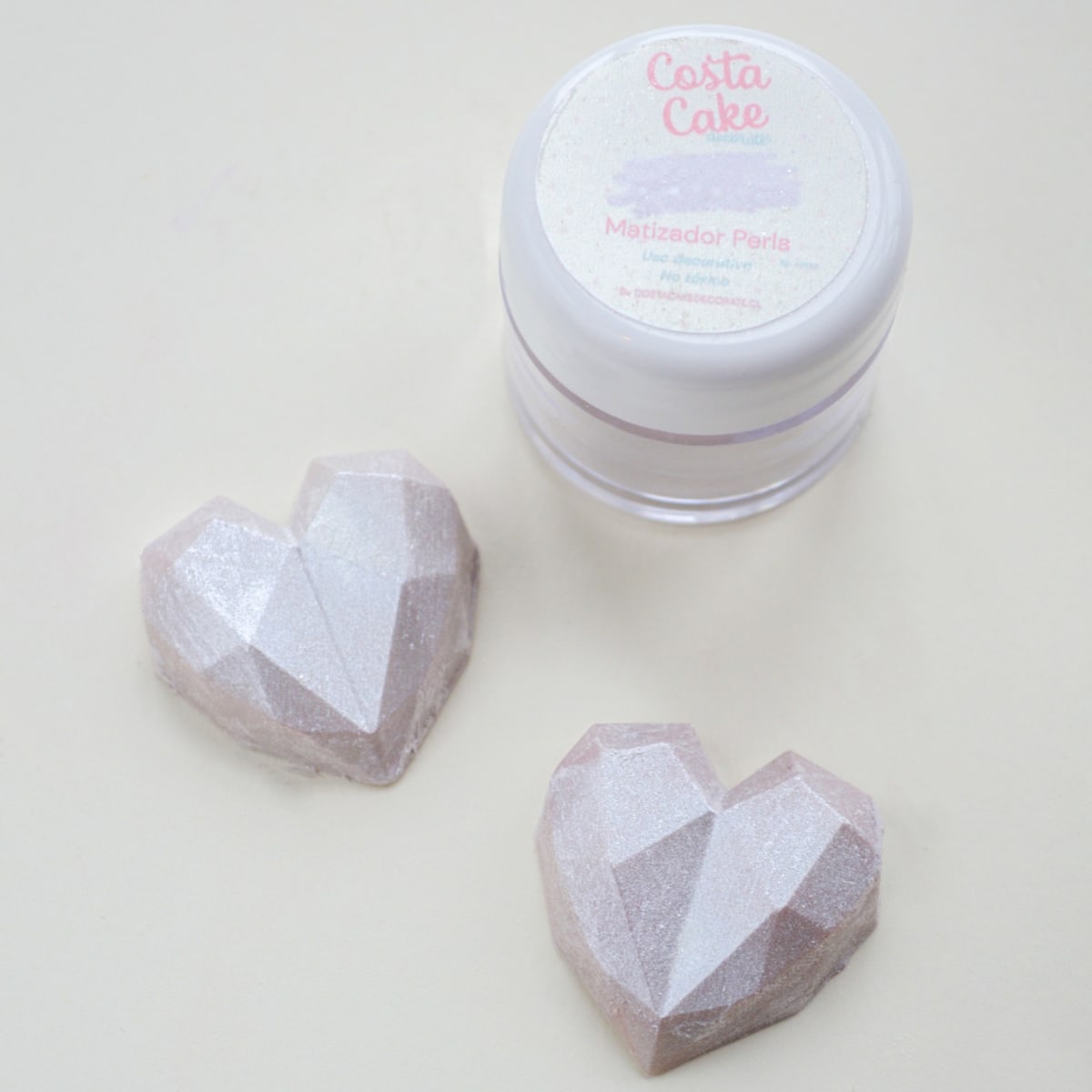 Polvo Nacarado Perla Costa Cake 4 gr. 0