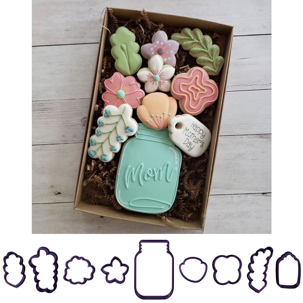 Set Cortadores Florero 9 Piezas 3