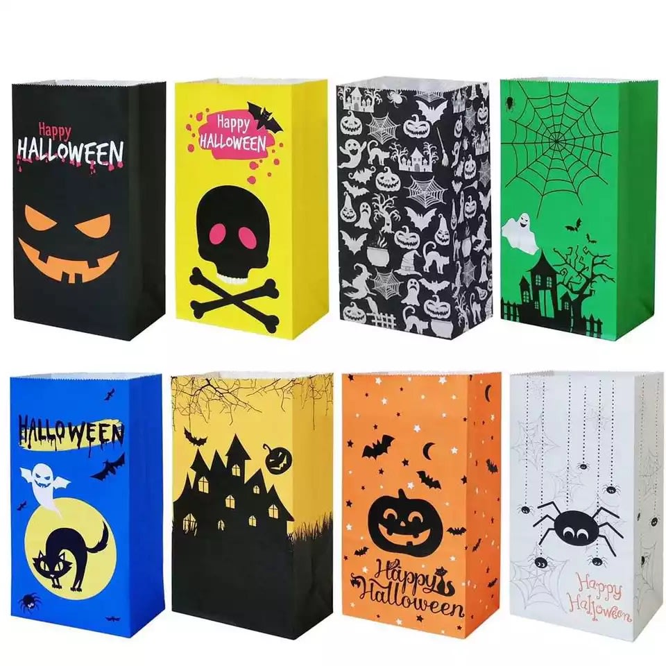 Set Bolsas de Papel Halloween 8 Unidades 0