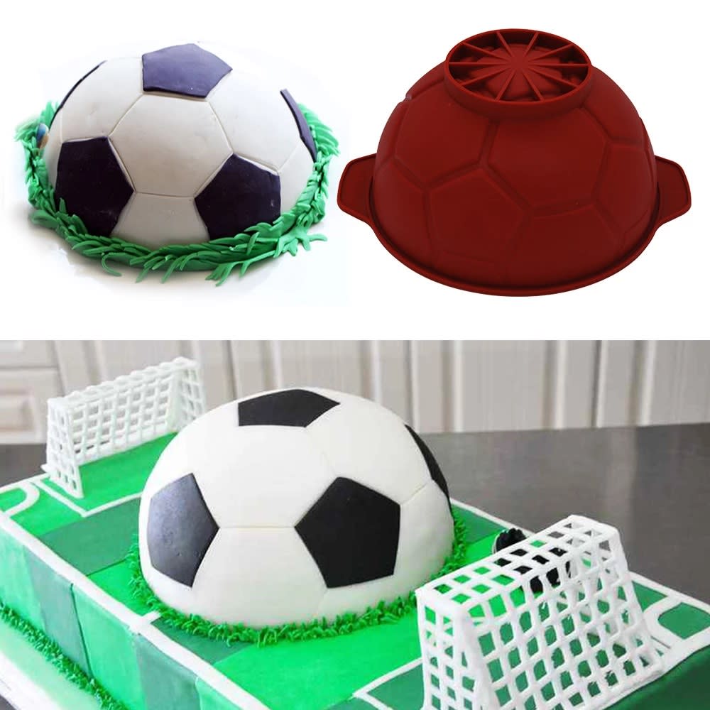Molde Silicona Pelota de Fútbol Grande2