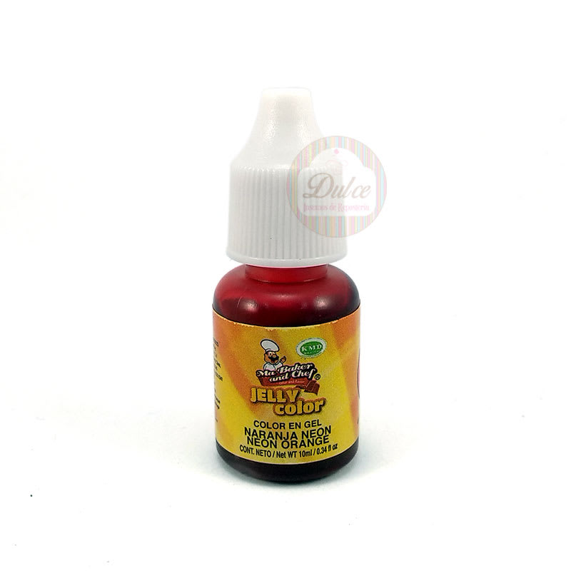 Colorante Naranjo Neón 10 gr. – Ma Baker and Chef 0