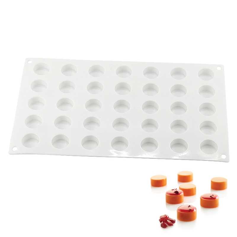 Molde Cilindros 35 Cavidades Silicona 0