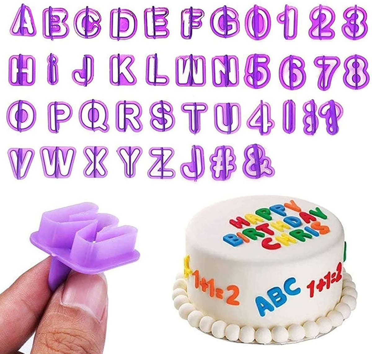 Set Cortadores Letras y Números 40 Piezas2