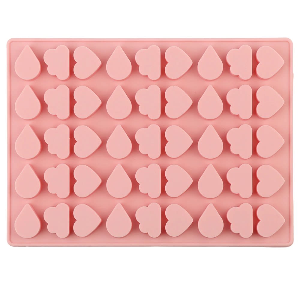 Molde Silicona Nube, Gota y Corazón 0