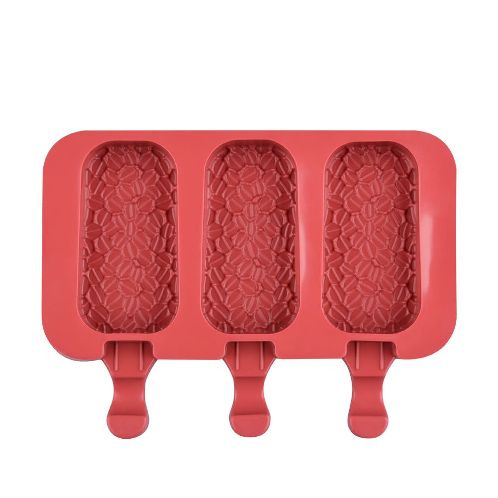 Molde Silicona Cakesicles Diseño Cacao 3 Cavidades 0