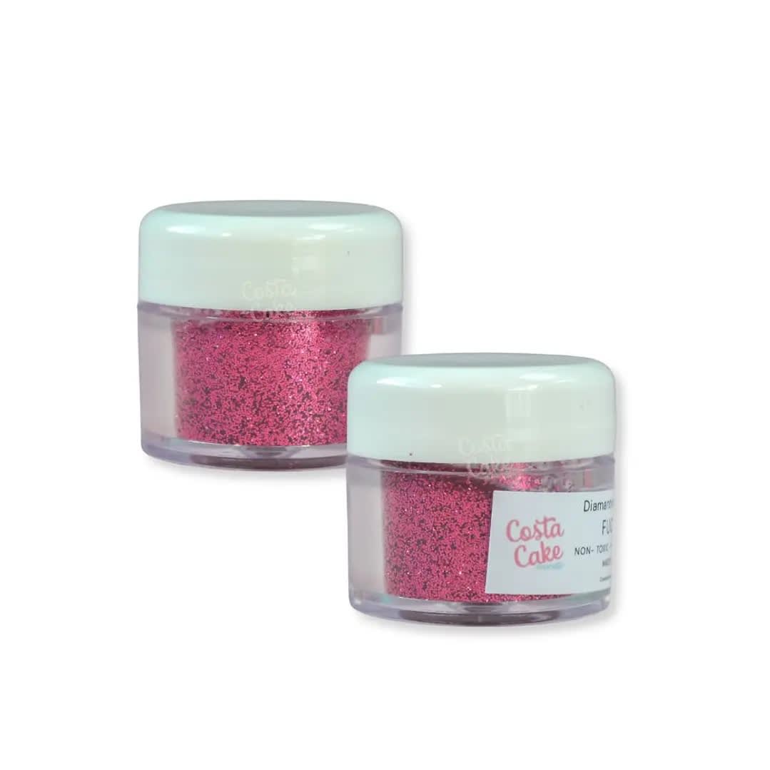 Diamantina Costa Cake Fucsia 5 gr. 0