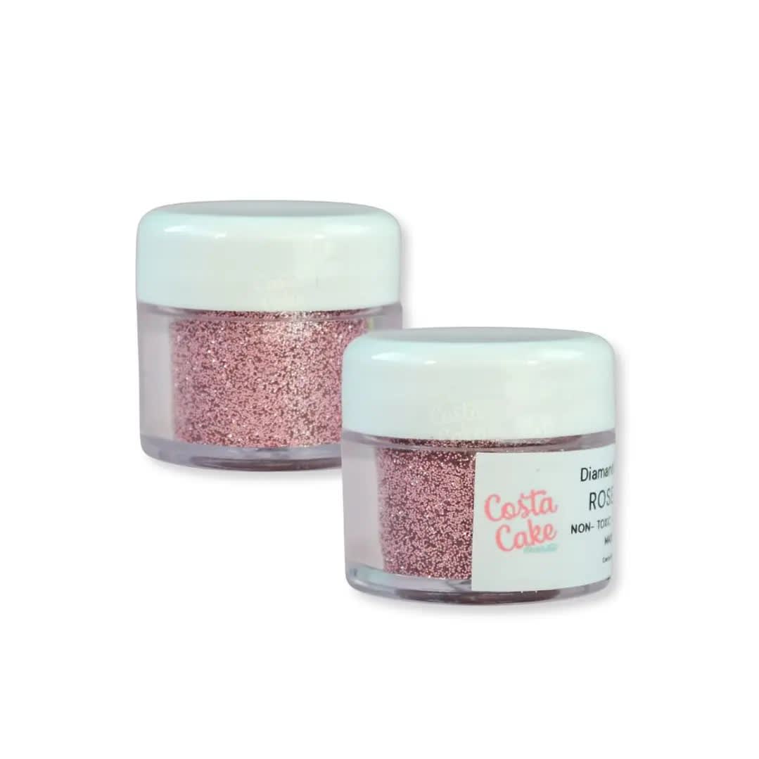 Diamantina Costa Cake Rose Gold 5 gr. 0