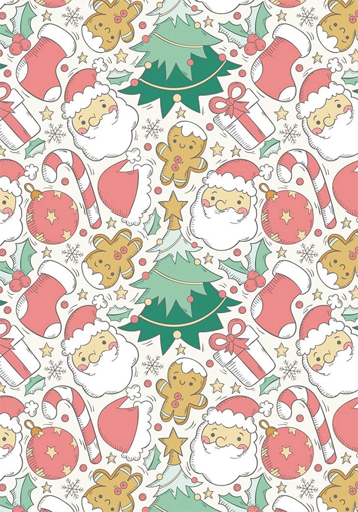 Papel Mantequilla Navidad N°2 - 10 Unidades2
