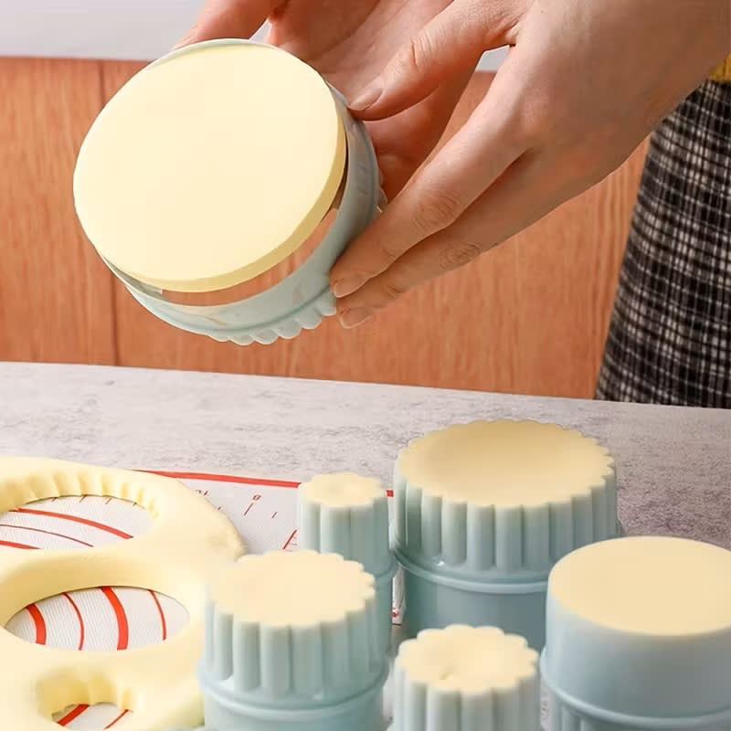 Set Cortadores Redondo Liso-Rizado 8 Piezas7