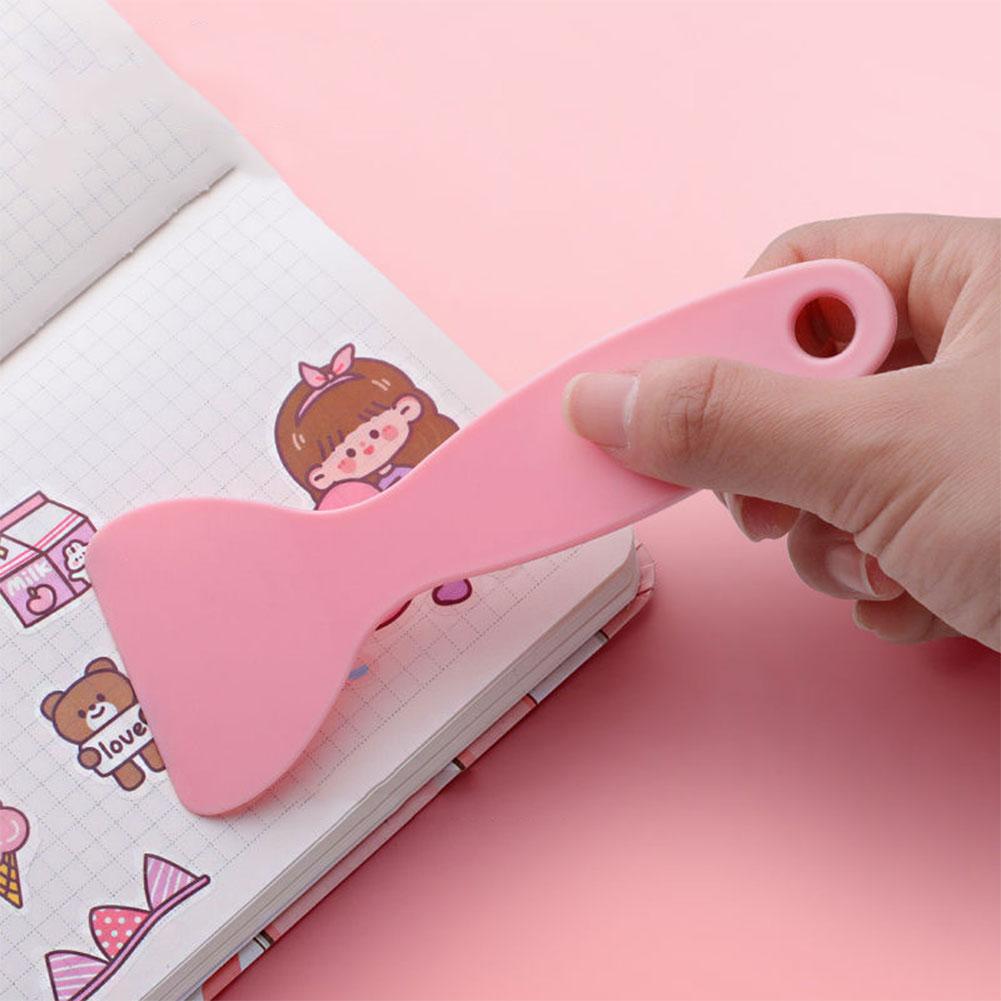 Set Pinza y Raspador para Stickers Pegatinas 2 Piezas Plástico2