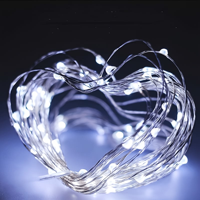 Guirnalda Luces Hada Blanco 30 Led - 3 Metros - 10 Unidades3