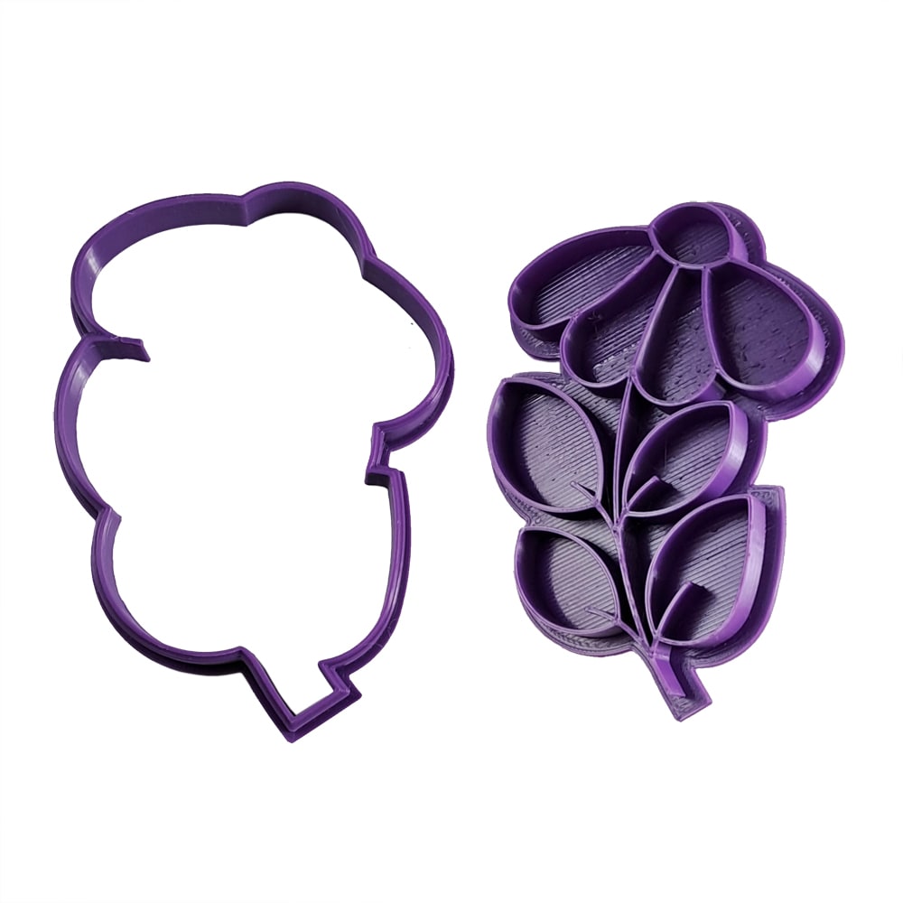 Cortador + Marcador Flor N°41