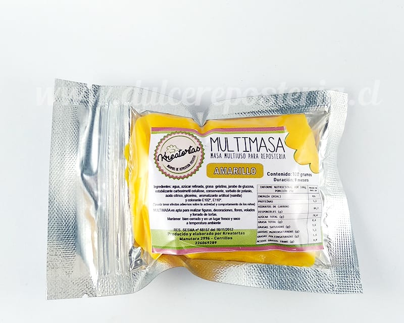 Fondant Colores 100 gr. Kreatortas 0