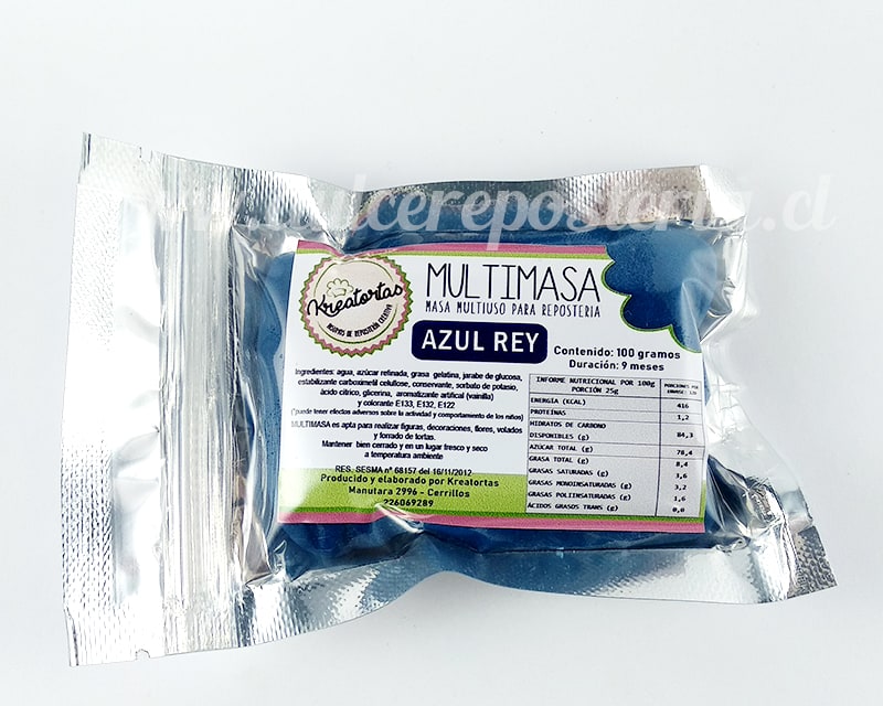 Fondant Colores 100 gr. Kreatortas3