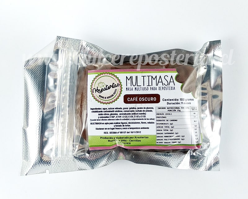 Fondant Colores 100 gr. Kreatortas5