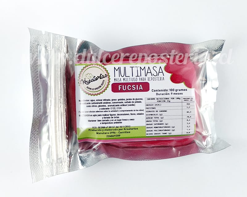 Fondant Colores 100 gr. Kreatortas7