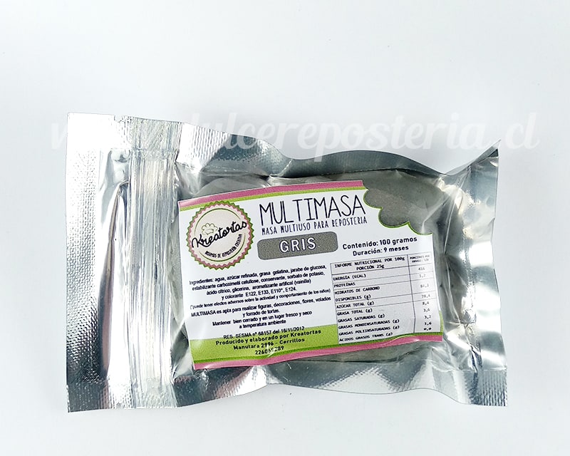 Fondant Colores 100 gr. Kreatortas8