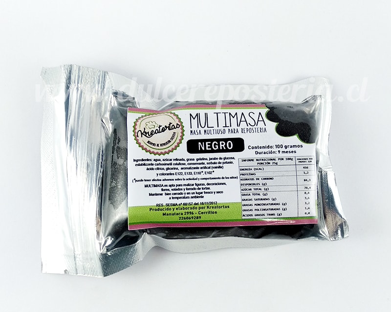 Fondant Colores 100 gr. Kreatortas11