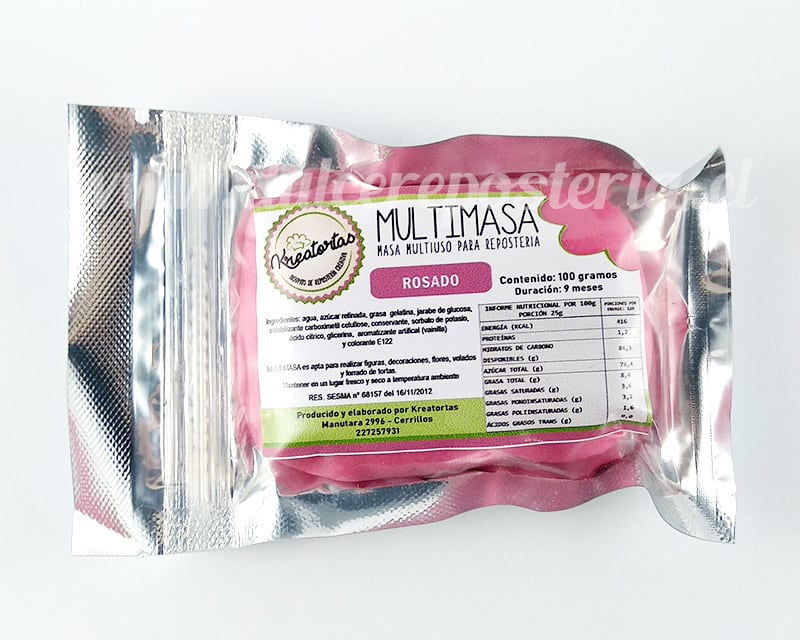 Fondant Colores 100 gr. Kreatortas14