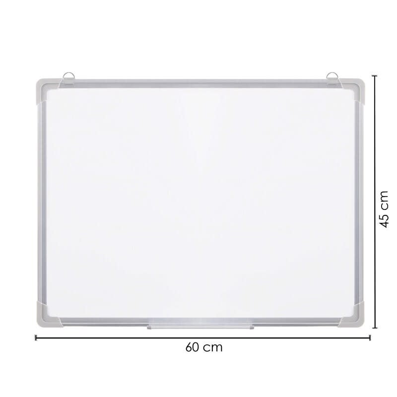 Pizarra Magnetica Doble Cara Marco Aluminio 45x60 cm.9
