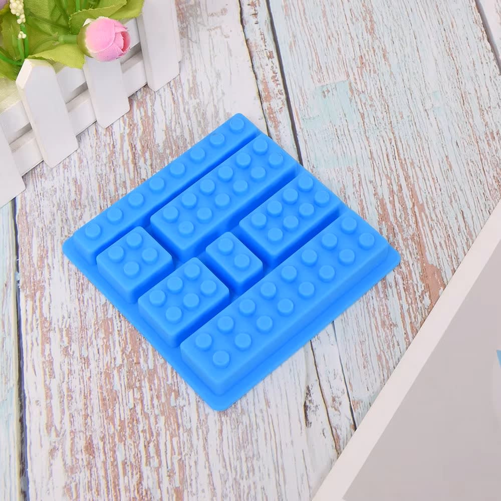 Molde Bloques Lego Cuadrado Silicona3