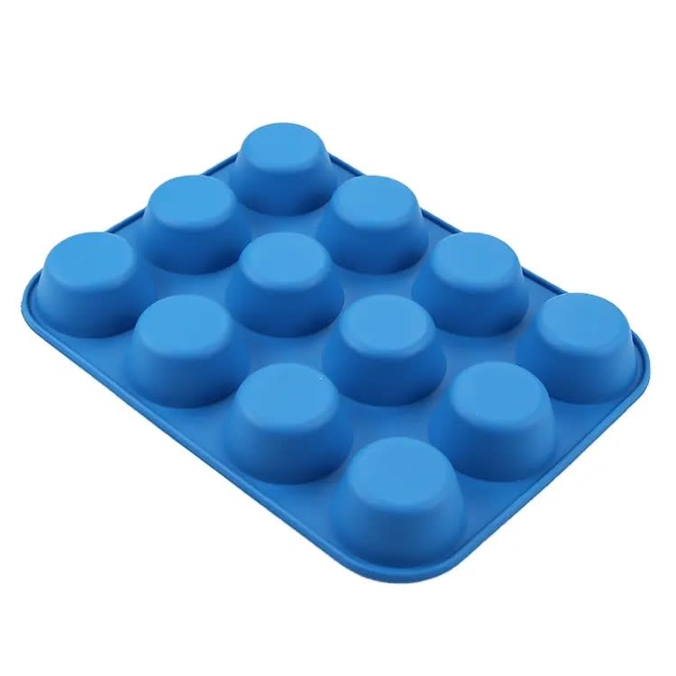 Molde 12 Cupcakes Silicona3