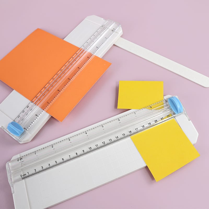 Guillotina Cortadora Papel Manual Portátil 23 Cm. Kamei7