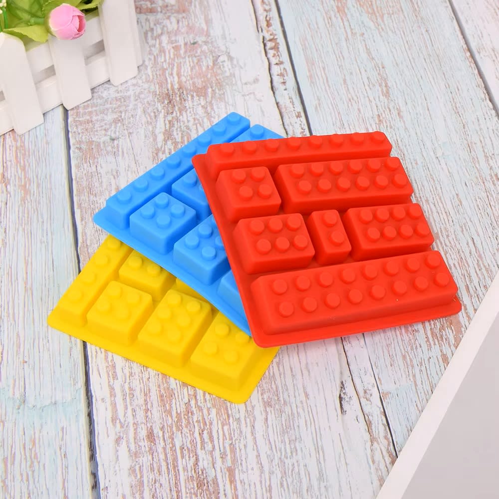 Molde Bloques Lego Cuadrado Silicona4