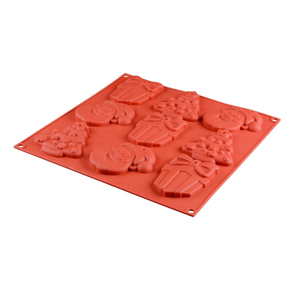 Molde Adornos Colgantes Navidad Silicona5
