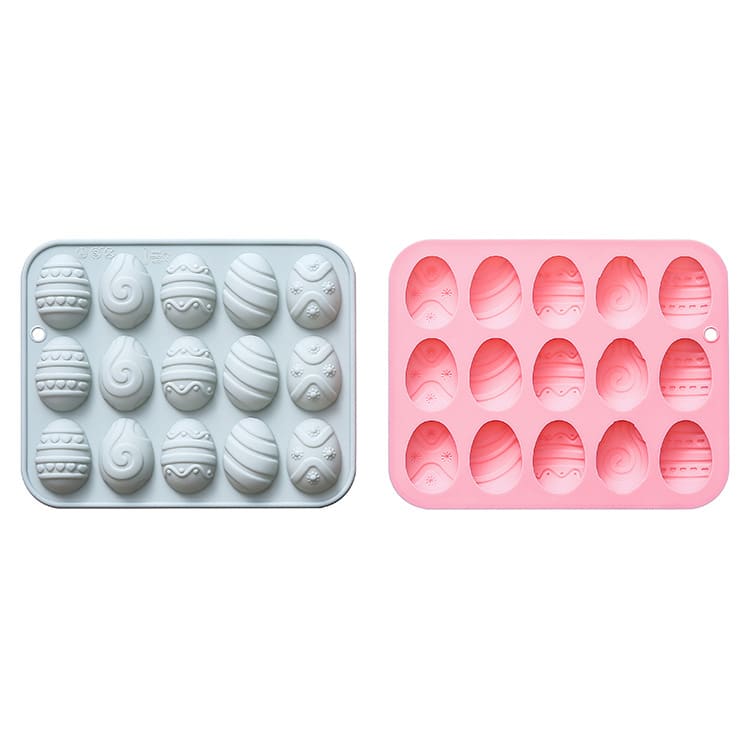 Molde Huevos Diseño 15 Cavidades Silicona6