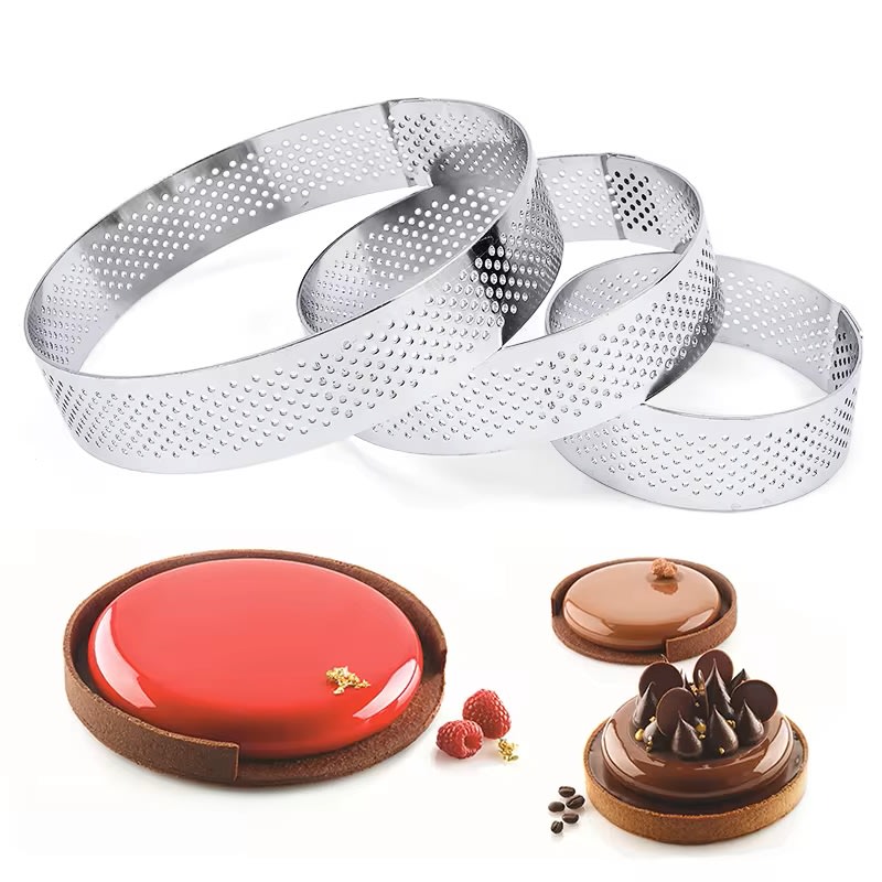 Set Aros Microperforados Redondo 3 Piezas 0