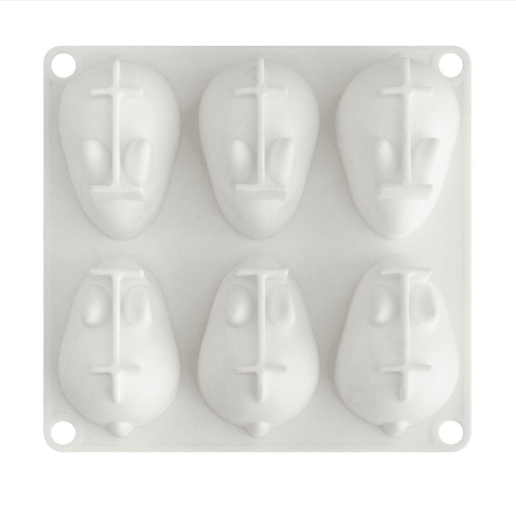 Molde Conejos 3D - 6 Cavidades Silicona4