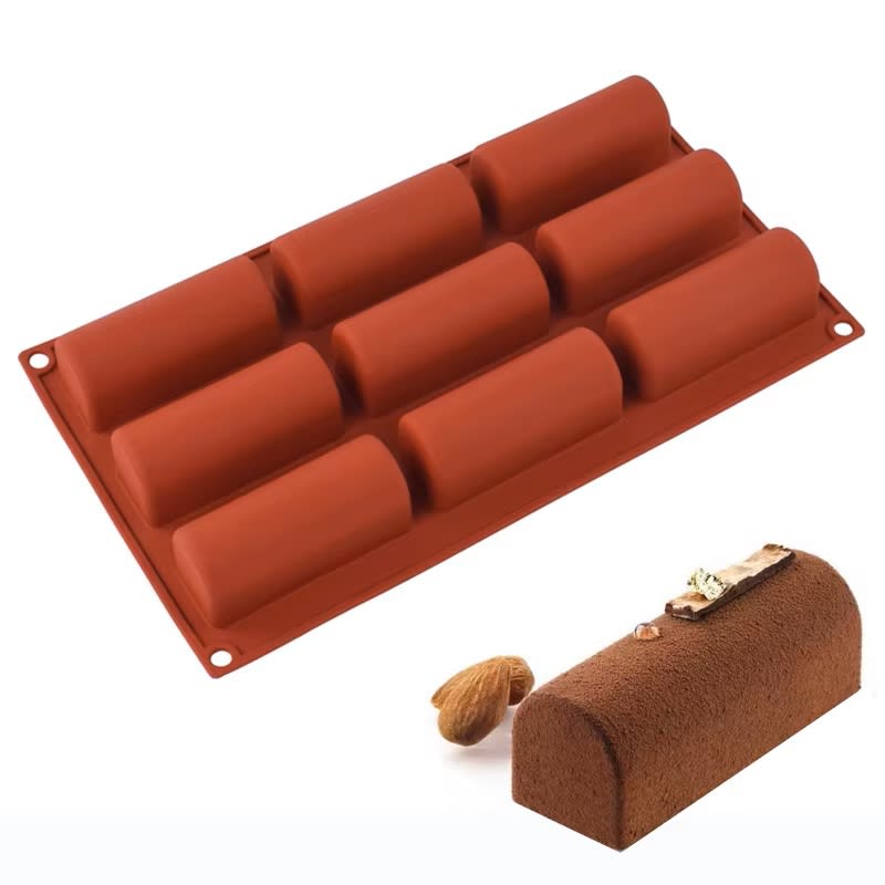 Molde Silicona Mini Buche 9 Cavidades 0