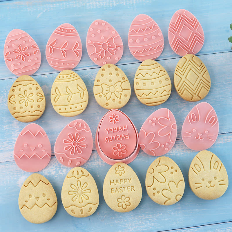 Set Cortador Marcador Huevos N°1 - 10 Piezas Plástico4