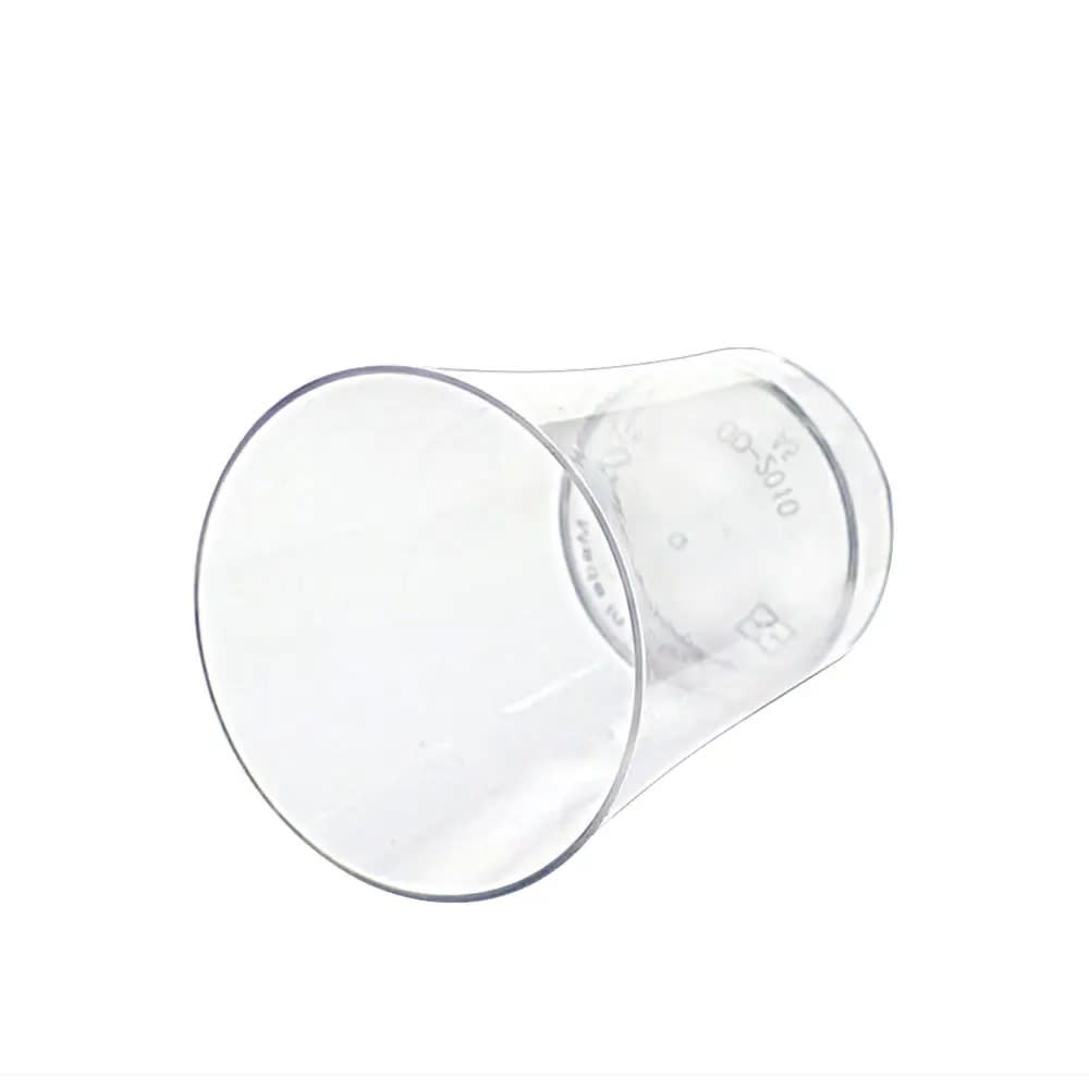 Vaso Acrílico Redondo 6 x 5 cm. 10 Unidades5