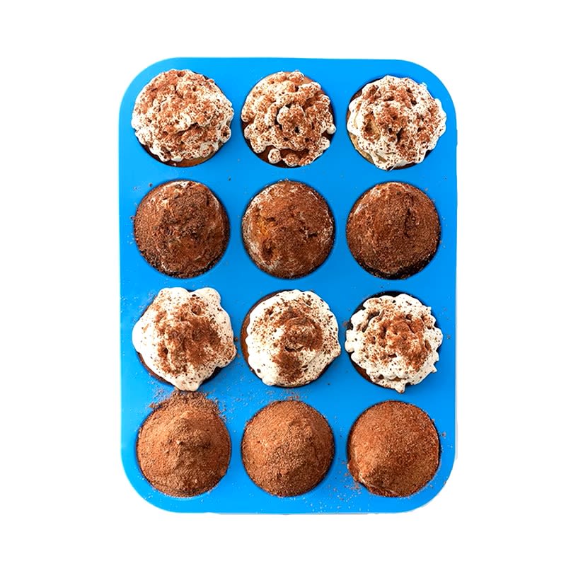 Molde 12 Cupcakes Silicona7