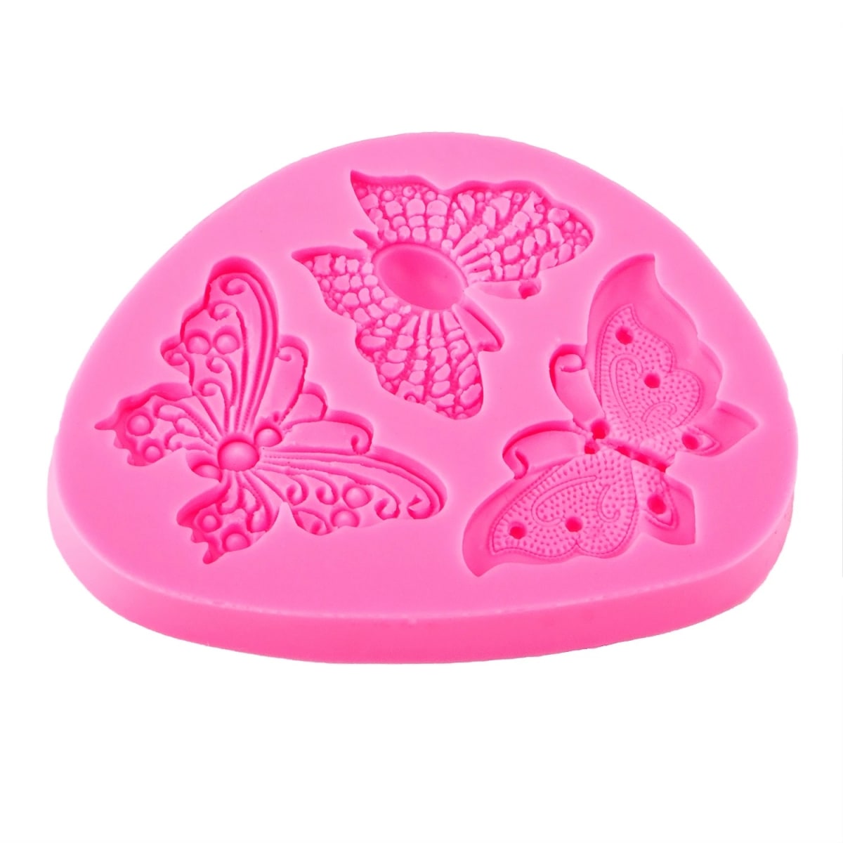 Molde Fondant 3 Mariposas Silicona2