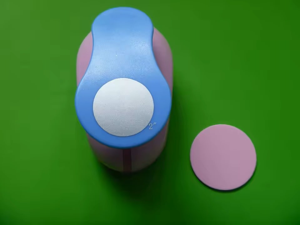 Perforadora Circular 5 Cm. Papel, Goma Eva6