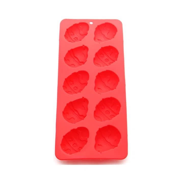 Molde Huevos Diseño 10 Cavidades Silicona3