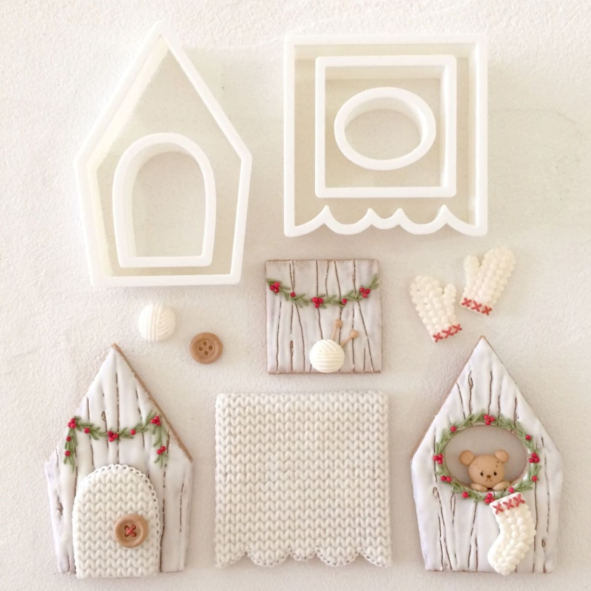 Set Cortador Casa Jengibre 5 Piezas Plástico3