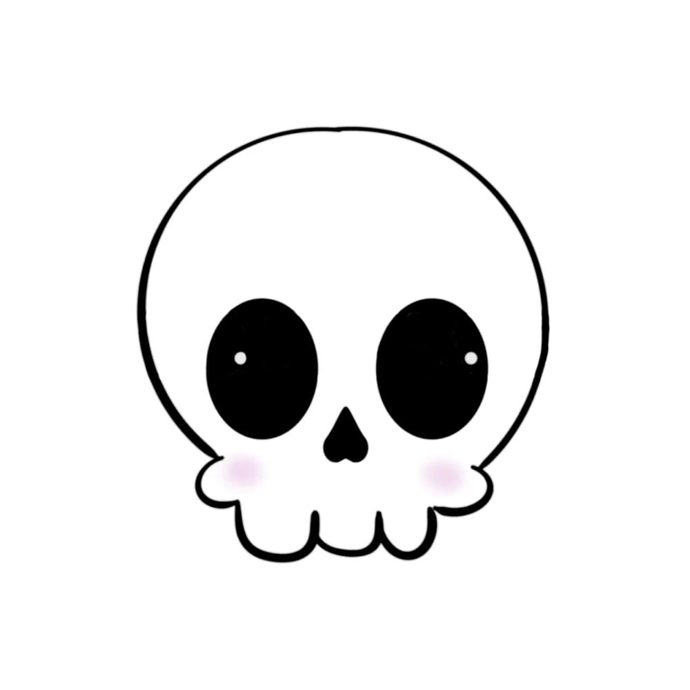 Cortador Calavera 7 cm. Plástico3
