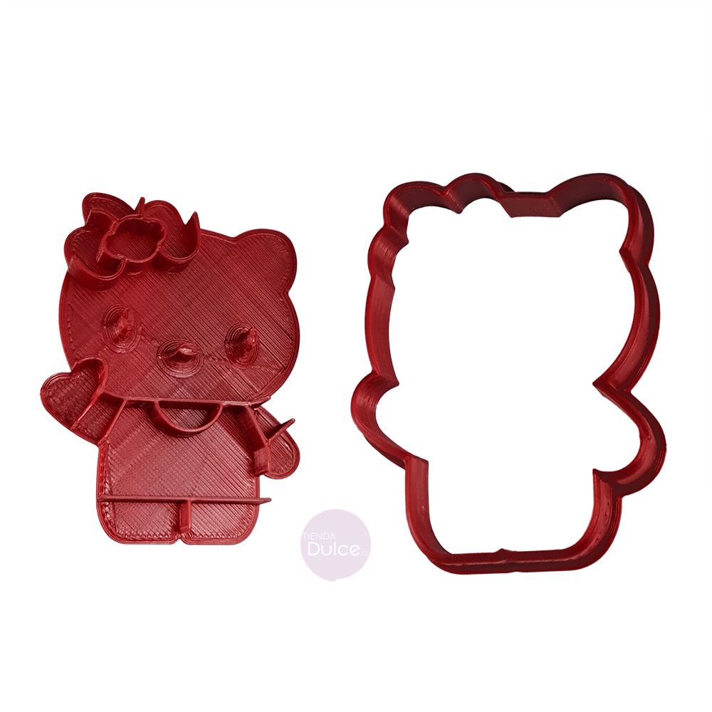 Cortador + Marcador Hello Kitty Plástico2