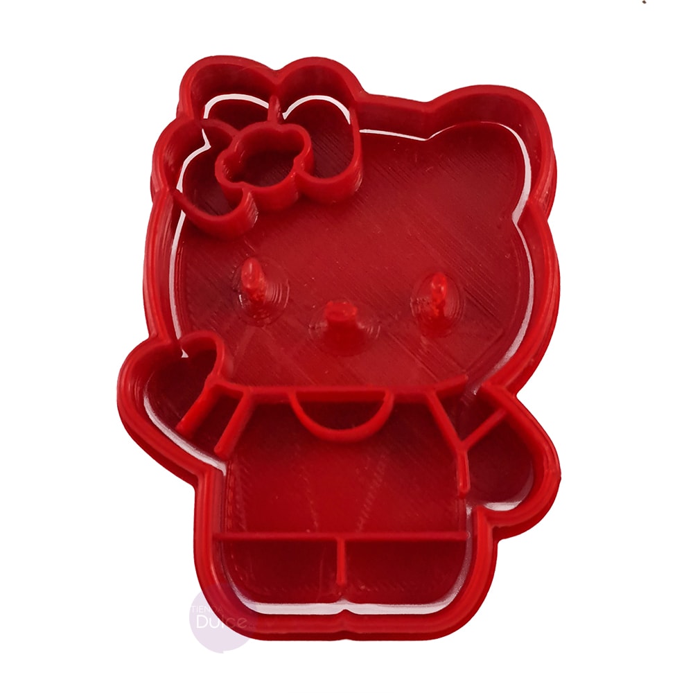 Cortador + Marcador Hello Kitty Plástico3